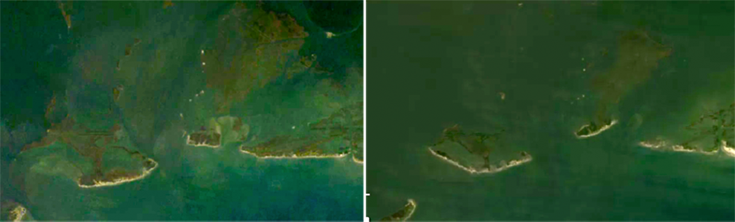 30 years of time-lapse satellite images show coastal Louisiana wasting away