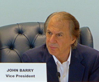FACING REPLACEMENT ON LEVEE BOARD, JOHN BARRY PLEDGES MORE ACTION ON COASTAL LOSS