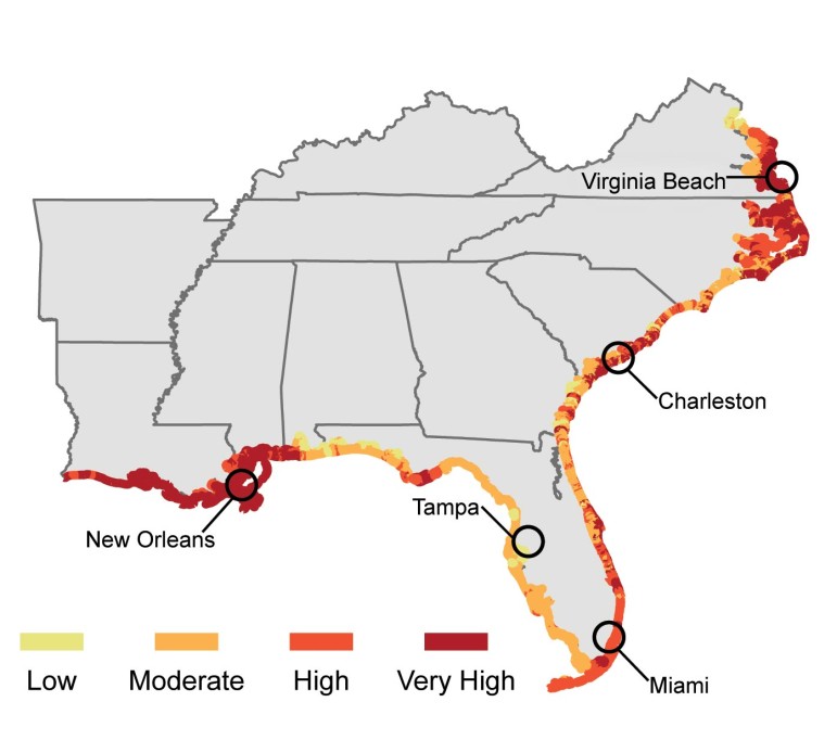New measurements show sea level rise swallowing Grand Isle at record rate