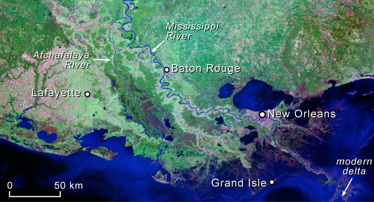 Can sediment diversions from river keep up with land loss, rising Gulf?