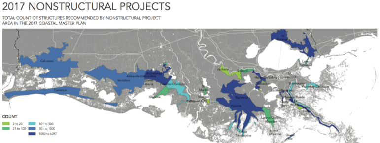 Coastal flooding may force thousands of homes in Louisiana to be elevated or bought out | The Lens